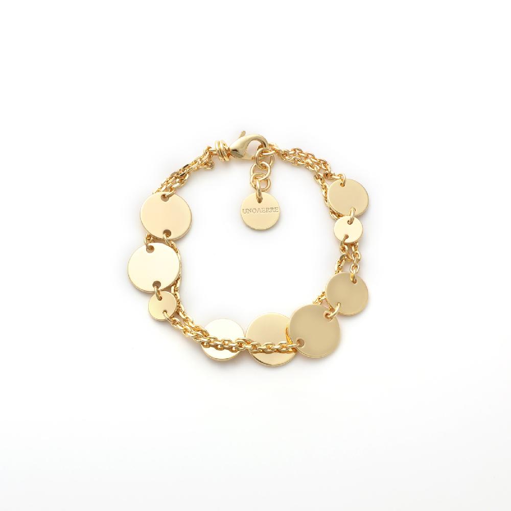 Unoaerre Bracciale con charms dorato | UNOAERRE Gioielli Affare Del Giorno