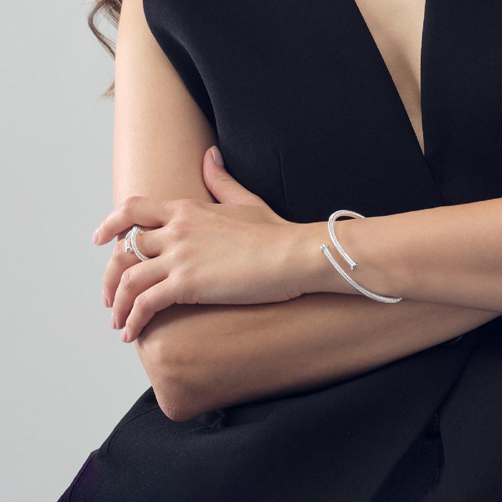 Unoaerre Bracciale chiodo argentato | UNOAERRE Gioielli Prezzo Ridotto