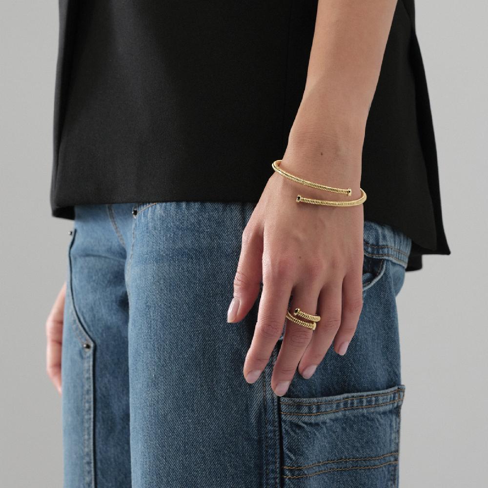 Unoaerre Bracciale chiodo dorato | UNOAERRE Gioielli Sottocosto