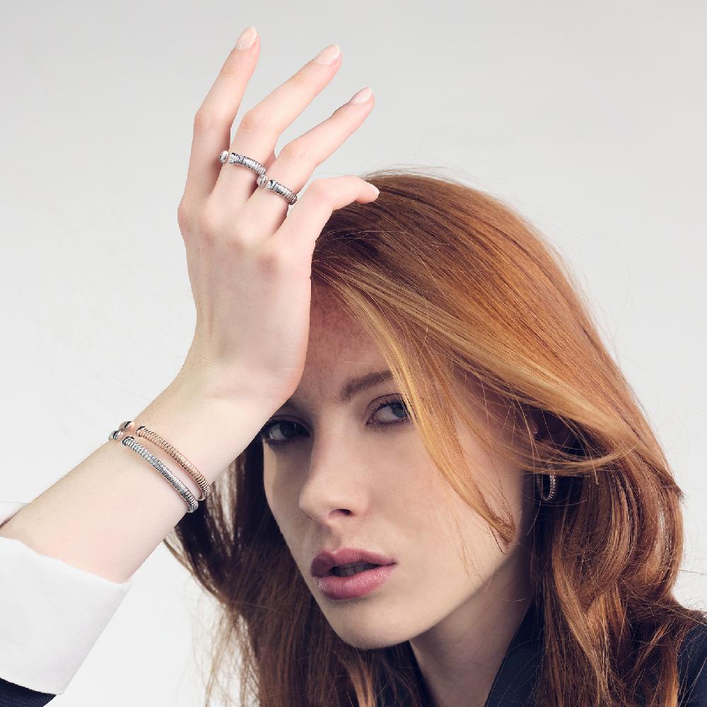 Unoaerre Bracciale bangle in argento | UNOAERRE Gioielli Online