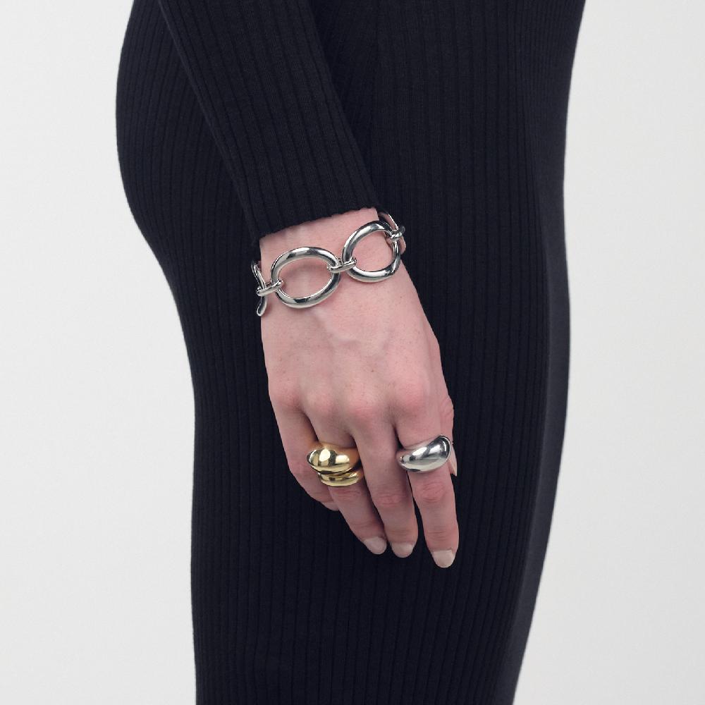 Unoaerre Bracciale catena ovale in argento | UNOAERRE Gioielli Saldi