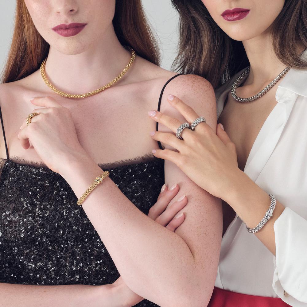 Unoaerre Bracciale in argento e zirconi | UNOAERRE Gioielli Offerte