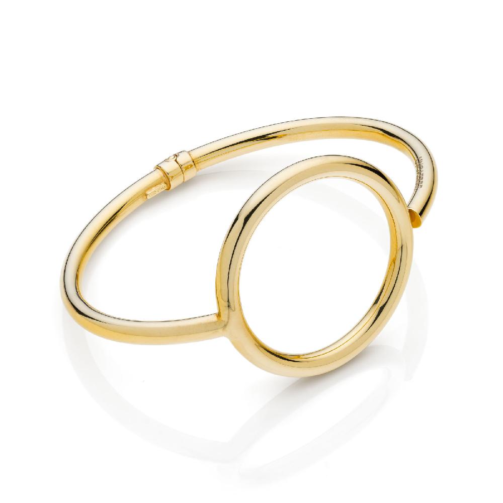 Unoaerre Bracciale rigido in argento dorato | UNOAERRE Gioielli I Più Venduti
