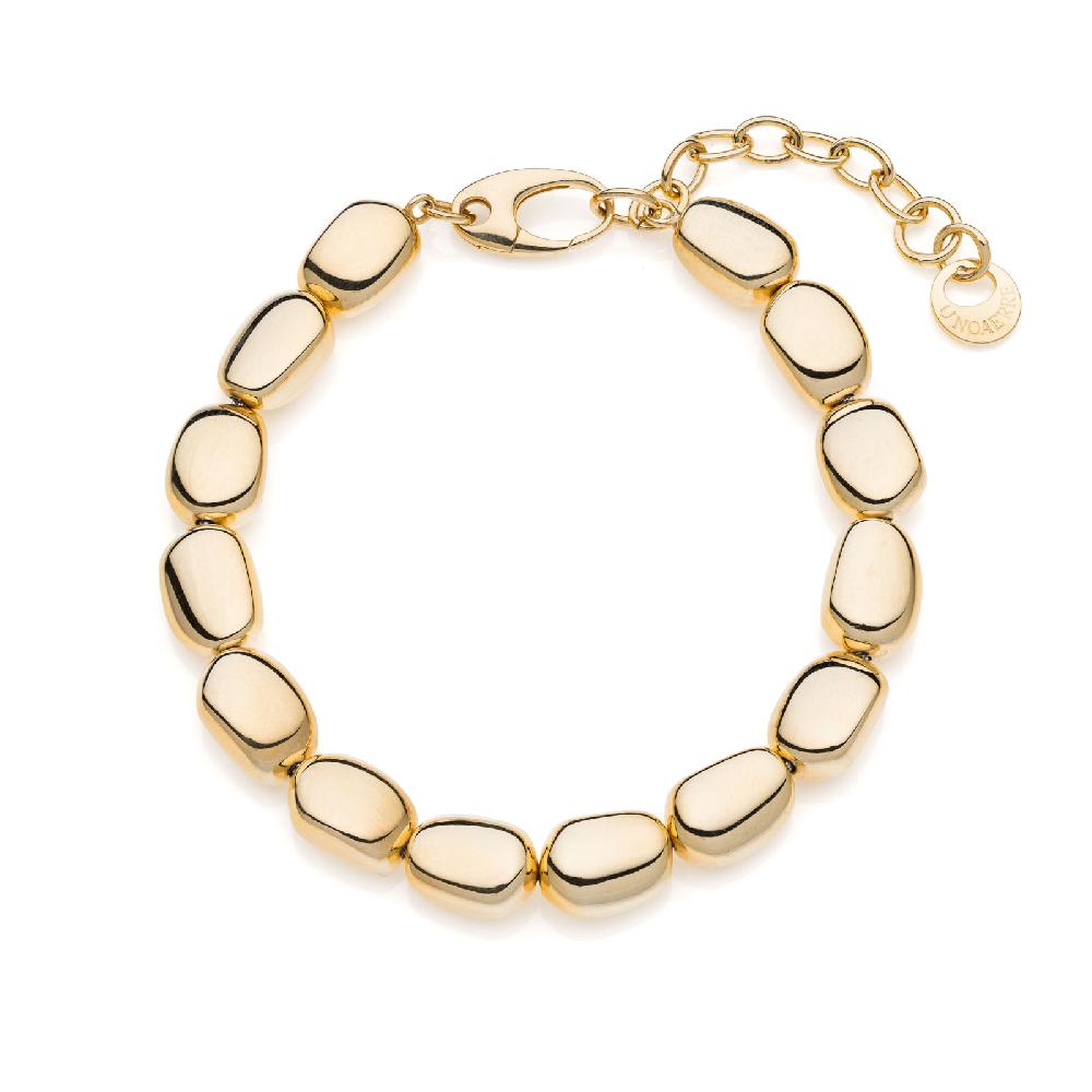 Unoaerre Bracciale in argento dorato | UNOAERRE Gioielli