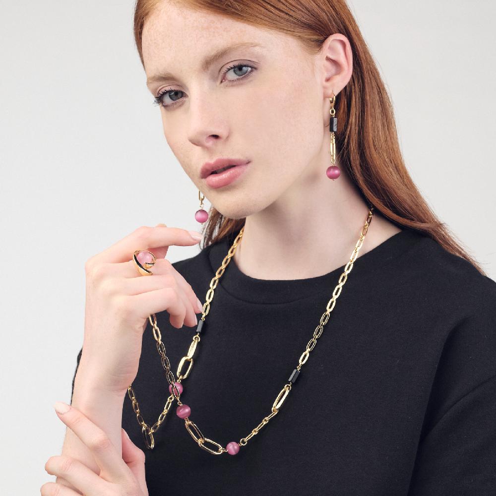Unoaerre Orecchini pietre rosa | UNOAERRE Gioielli Vendite Flash