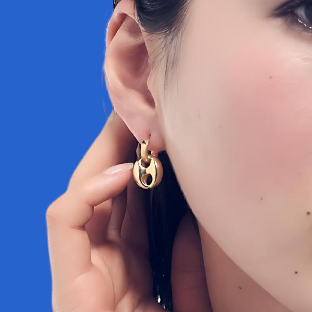Unoaerre Orecchini donna in argento dorato | UNOAERRE Gioielli Moda