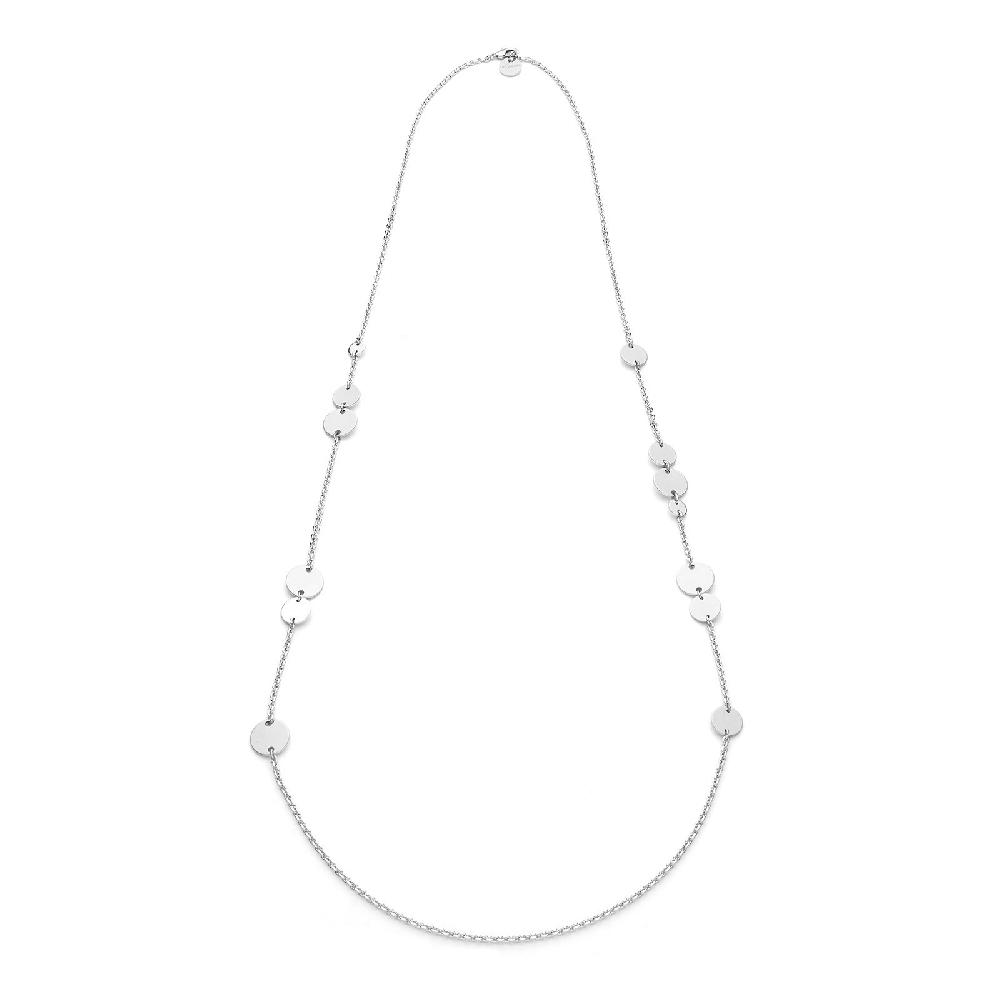 Unoaerre Collana lunga argentata | UNOAERRE Gioielli In Saldo