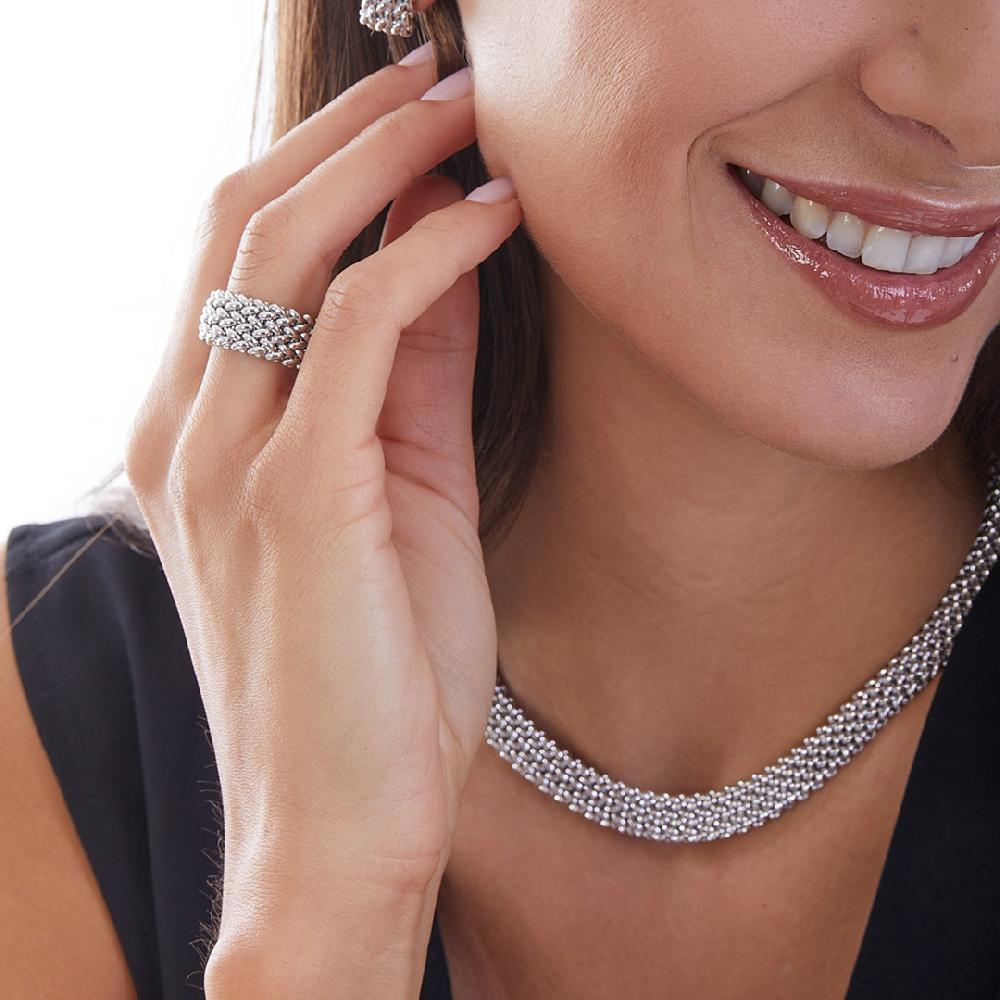 Unoaerre Anello in argento 925 a fascia | UNOAERRE Gioielli Pezzi Unici