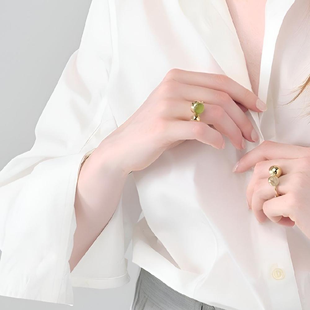Unoaerre Anello in argento con pietre preziose | UNOAERRE Gioielli Saldi Di Fabbrica