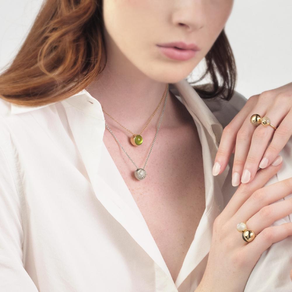Unoaerre Anello in argento con pietre preziose | UNOAERRE Gioielli I Più Venduti