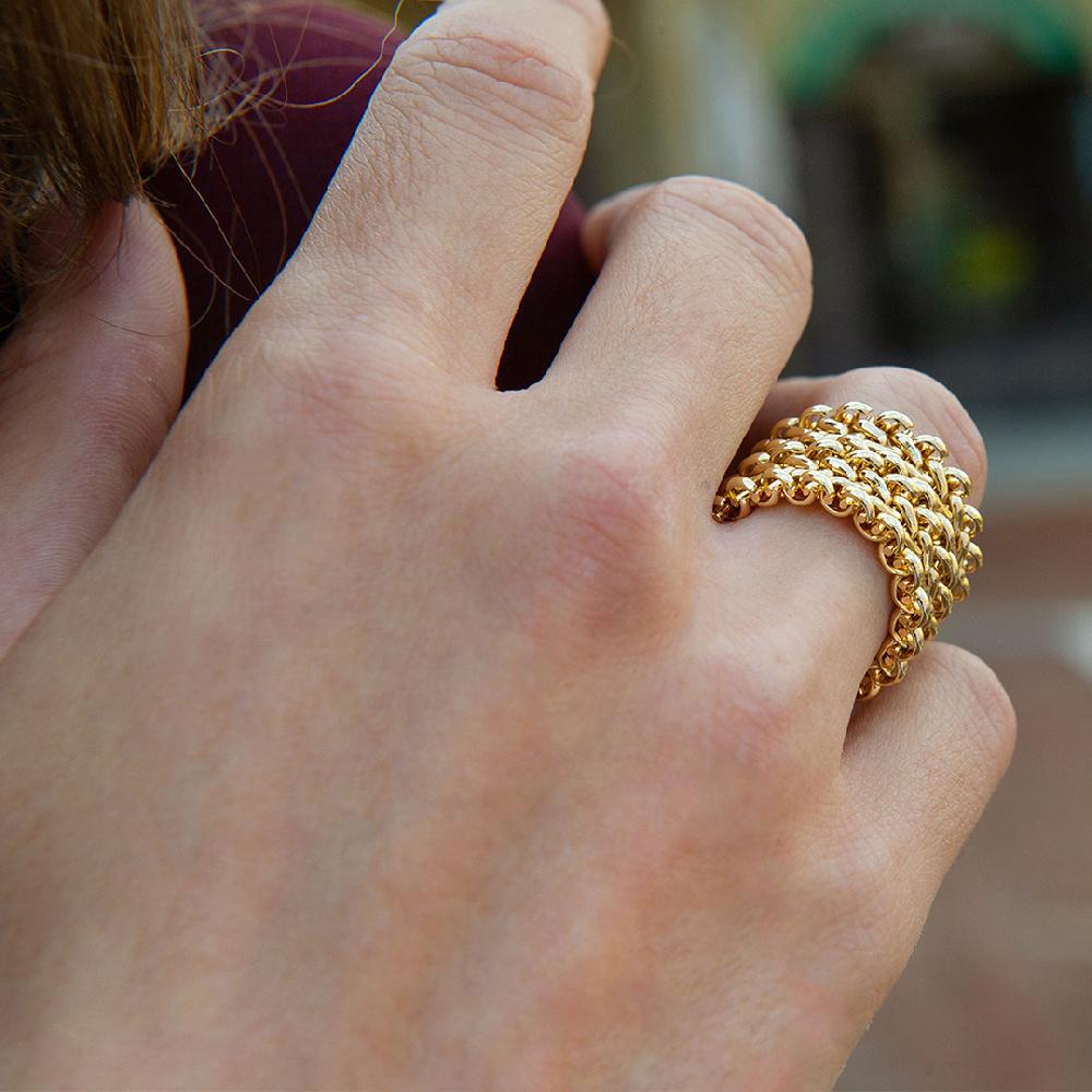 Unoaerre Anello in bronzo dorato 484197 | UNOAERRE Gioielli Offerta