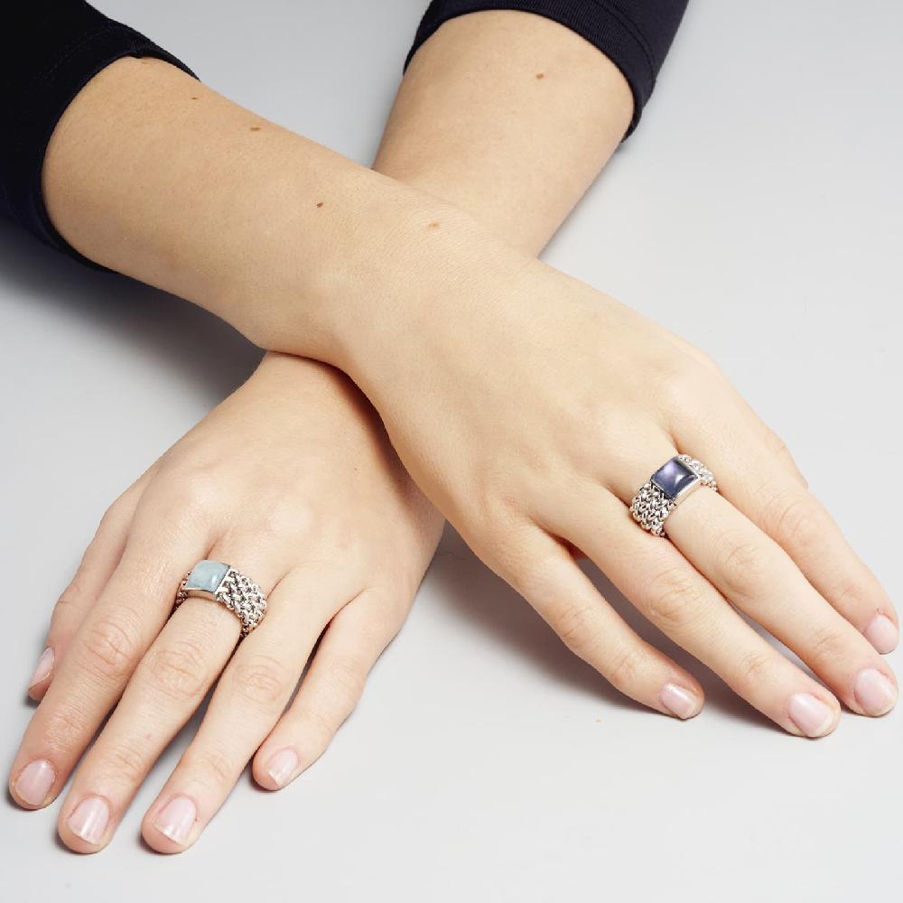 Unoaerre Anello in argento con ametista | UNOAERRE Gioielli Vendita