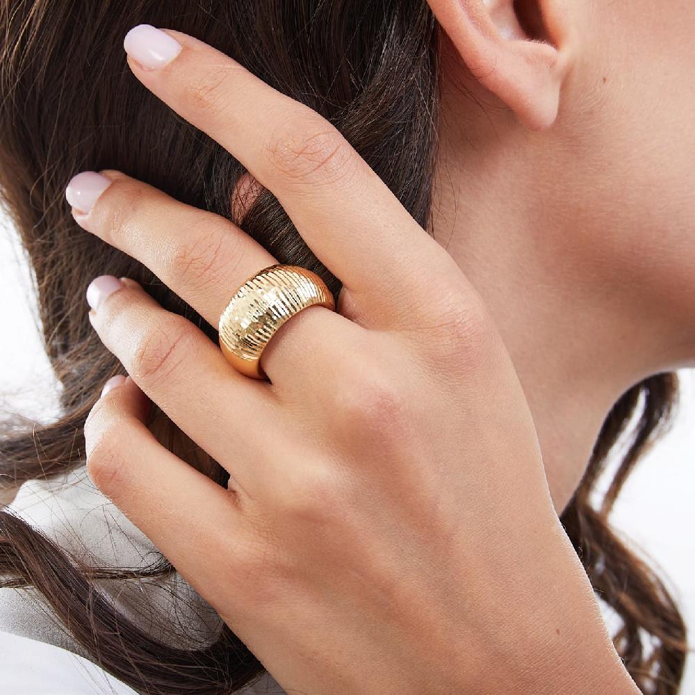 Unoaerre Anello in bronzo dorato 512217 | UNOAERRE Gioielli Italia