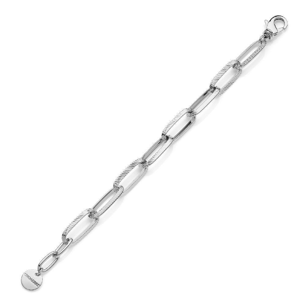 Unoaerre Bracciale catena forzatina argentata | UNOAERRE Gioielli Moda