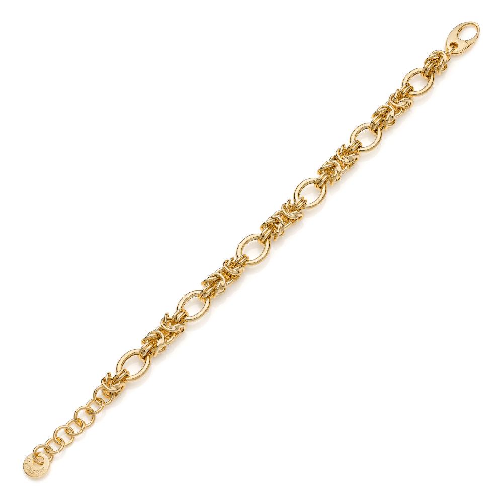 Unoaerre Bracciale in argento placcato oro | UNOAERRE Gioielli In Linea