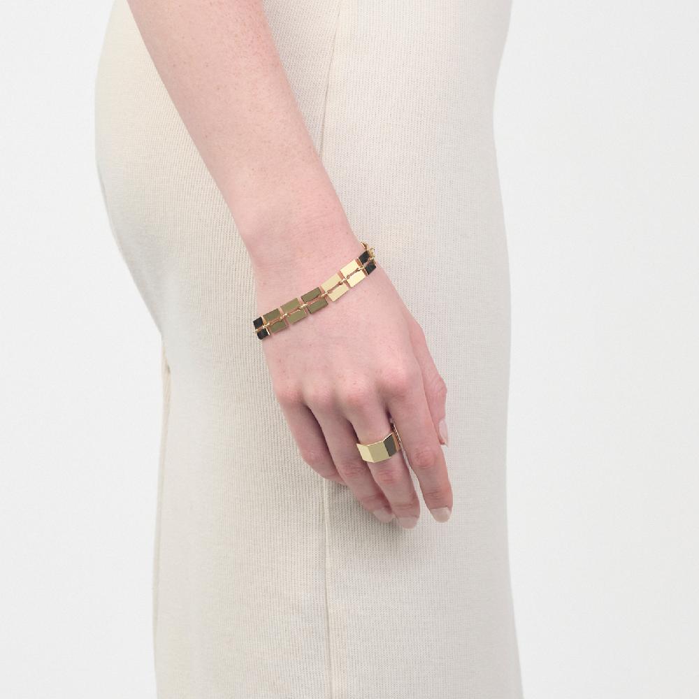 Unoaerre Bracciale donna in bronzo dorato | UNOAERRE Gioielli Soddisfazione Garantita
