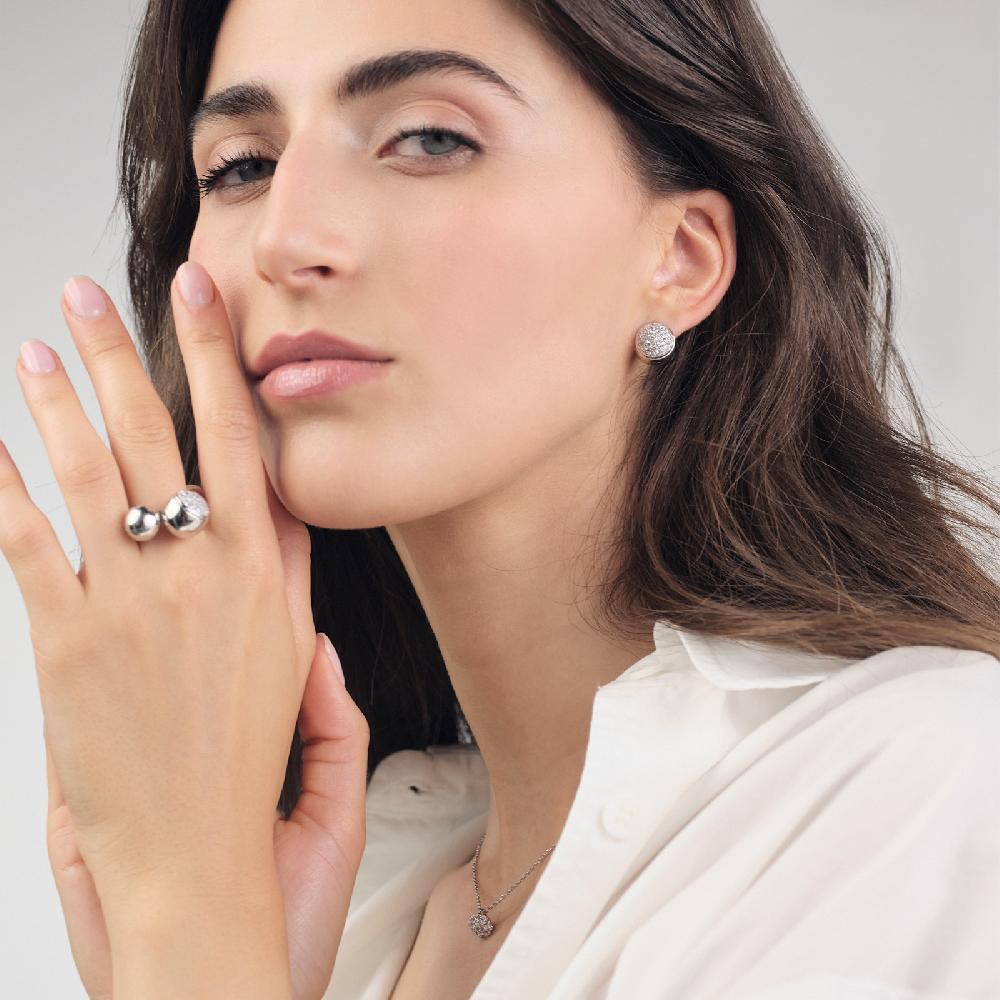 Unoaerre Orecchini in argento con zirconi | UNOAERRE Gioielli Hotsell