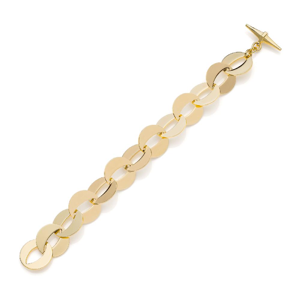 Unoaerre Bracciale donna catena tonda piatta | UNOAERRE Gioielli Qualità