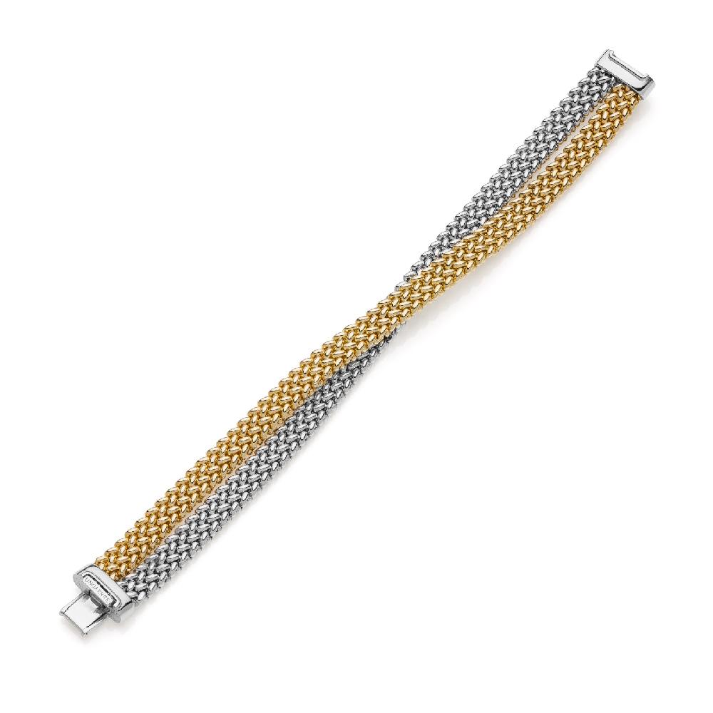 Unoaerre Bracciale argento bicolore | UNOAERRE Gioielli Acquista Ora