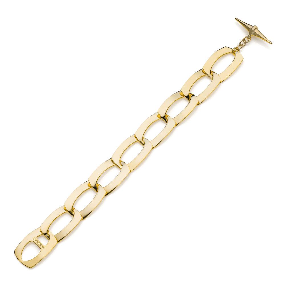 Unoaerre Bracciale catena dorata piatta | UNOAERRE Gioielli Affare Del Giorno