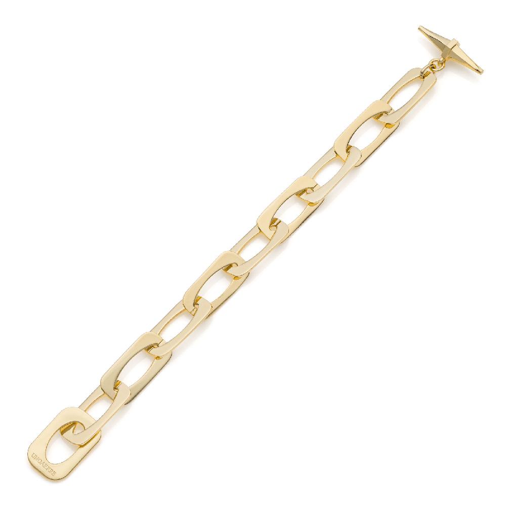 Unoaerre DINAMICA Bracciale dorato catena | UNOAERRE Gioielli Prezzo Ridotto