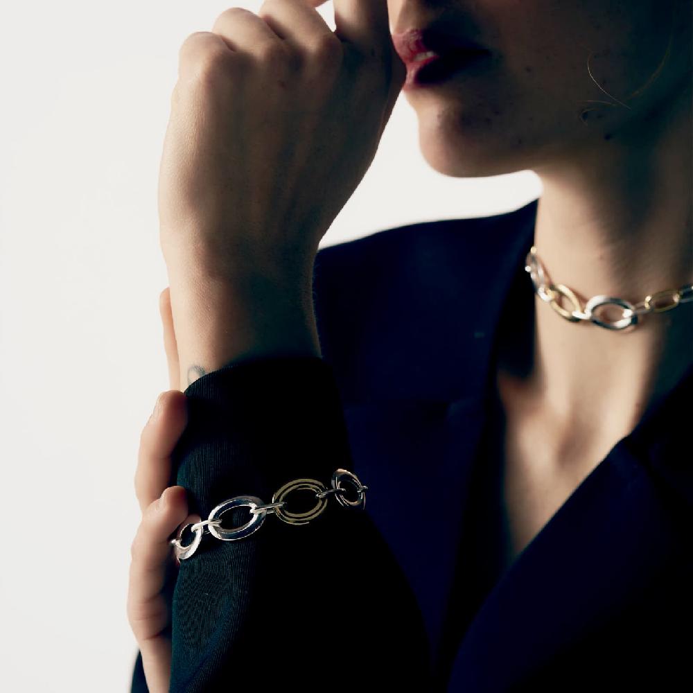 Unoaerre Bracciale donna bicolore Infinity | UNOAERRE Gioielli Hotsell