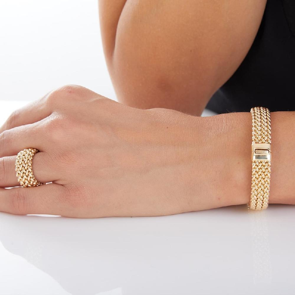 Unoaerre Bracciale in argento dorato 510197 | UNOAERRE Gioielli Vendita