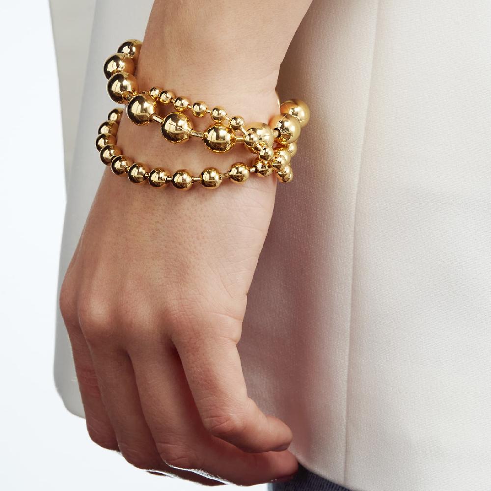 Unoaerre Bracciale in bronzo dorato Sphere | UNOAERRE Gioielli Enormi sconti