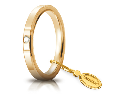 Unoaerre fede in oro giallo 025afc002001001075001 | UNOAERRE Gioielli Offerta Giorno del Papà