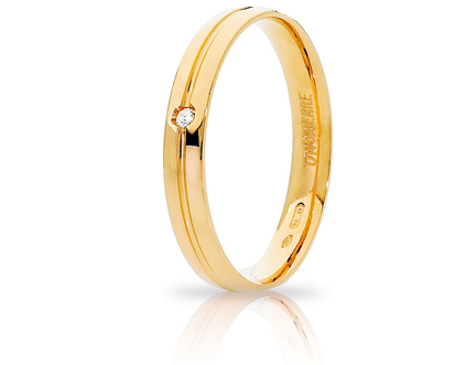 Unoaerre fede in oro giallo 034afc289001001075001 | UNOAERRE Gioielli Smaltimento dello stoccaggio