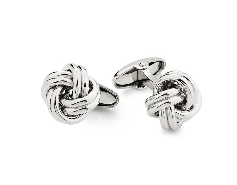 Unoaerre gemelli in argento bianco 463812 | UNOAERRE Gioielli