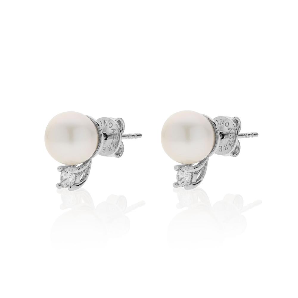 Unoaerre Orecchini in argento con perle | UNOAERRE Gioielli