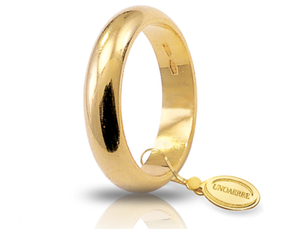 Unoaerre fede in oro giallo 100afn001000001075001 | UNOAERRE Gioielli Officina