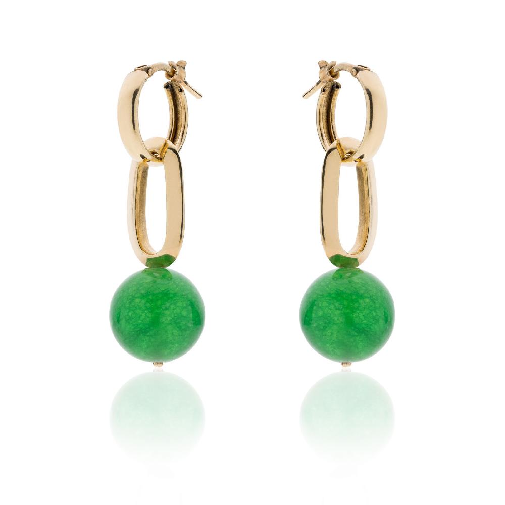 Unoaerre Orecchini con perla verde | UNOAERRE Gioielli Grandi sconti