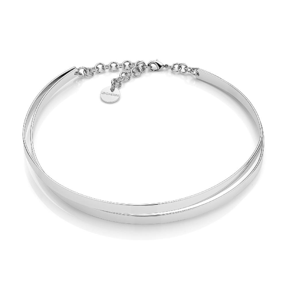 Unoaerre Collana chocker argentata | UNOAERRE Gioielli Soddisfazione Garantita