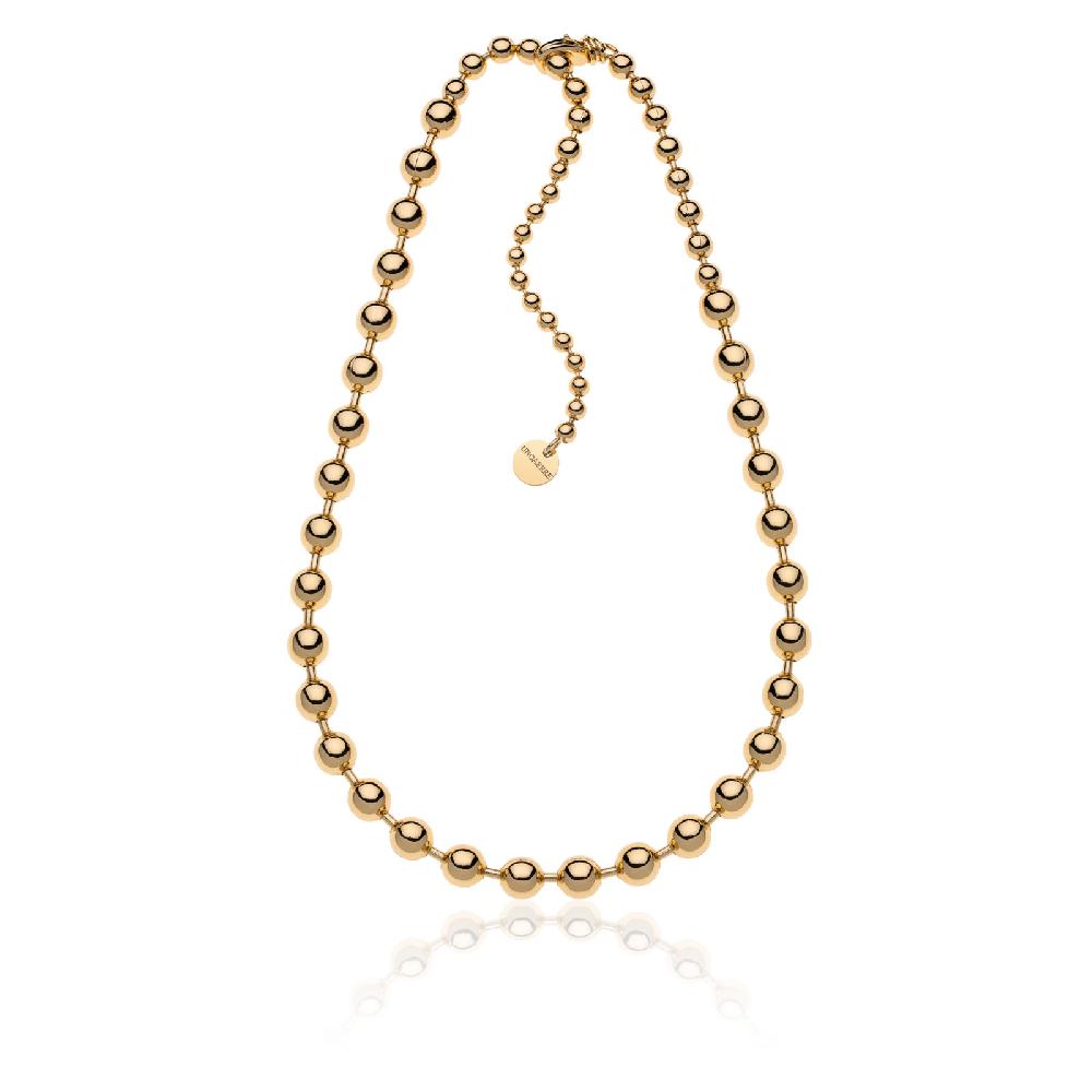 Unoaerre Collana in bronzo dorato Sphere | UNOAERRE Gioielli Prezzo Ridotto