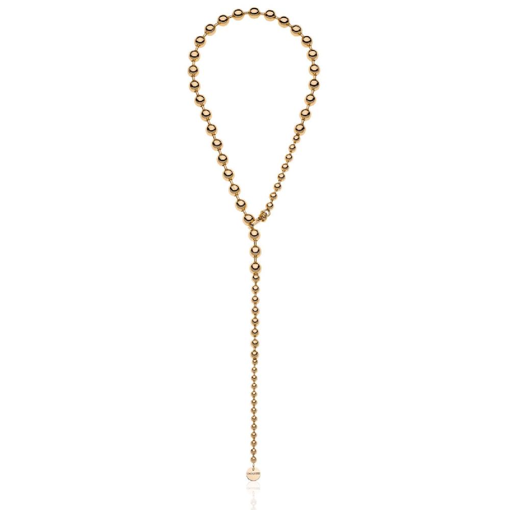 Unoaerre Collana in bronzo dorato Sphere | UNOAERRE Gioielli Prezzo Ridotto