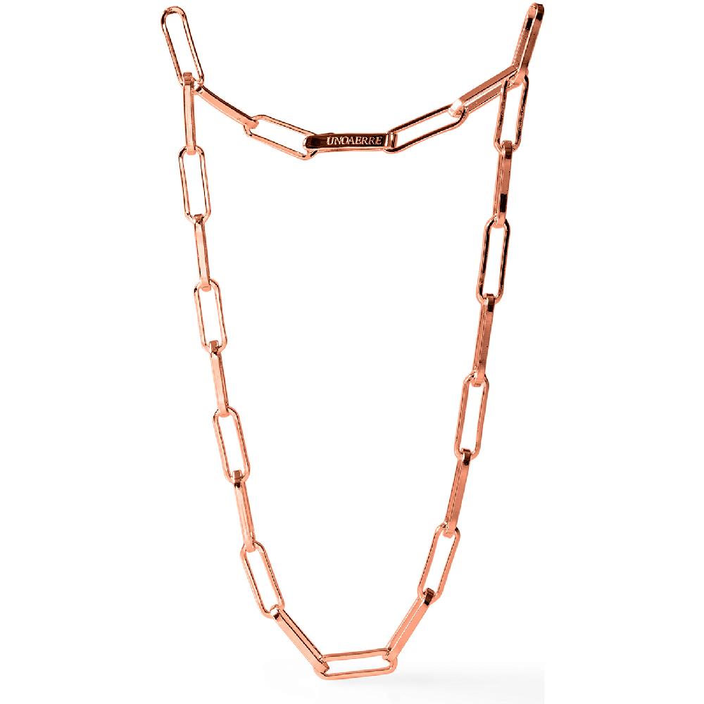 Unoaerre Collana in bronzo dorato rosa 512271 | UNOAERRE Gioielli Offerta migliore