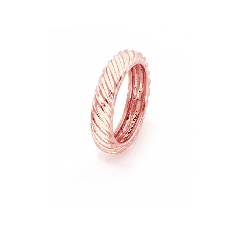 Unoaerre Fedina in argento placcato oro rosa | UNOAERRE Gioielli