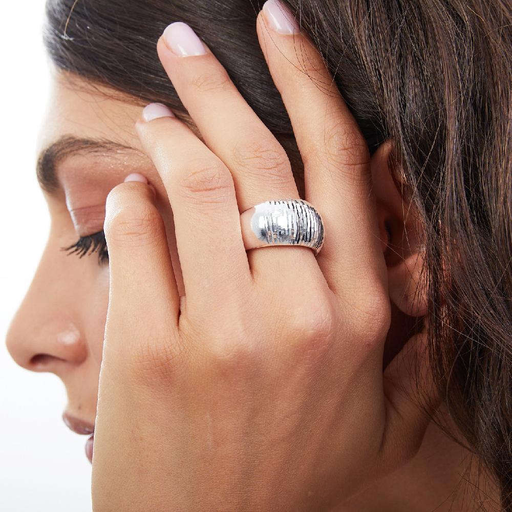 Unoaerre Anello in bronzo argentato 512219 | UNOAERRE Gioielli Bestseller