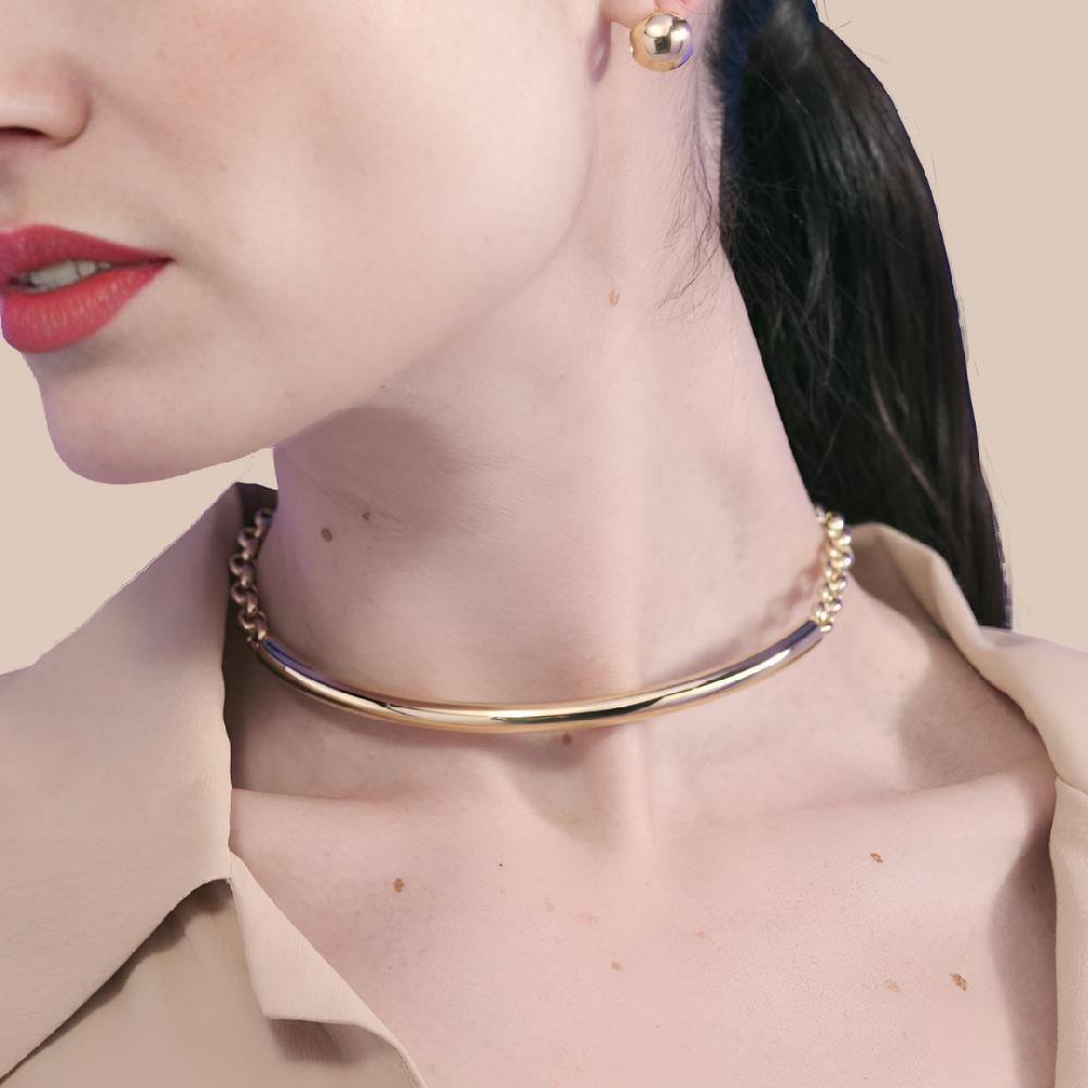 Unoaerre Collana donna in argento dorato | UNOAERRE Gioielli Offerta speciale della fabbrica