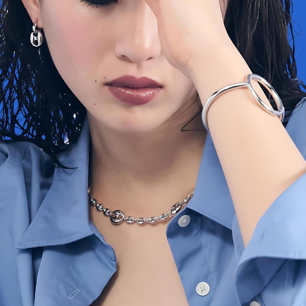 Unoaerre Collana catena in argento rodiato | UNOAERRE Gioielli Sostegno trimestrale