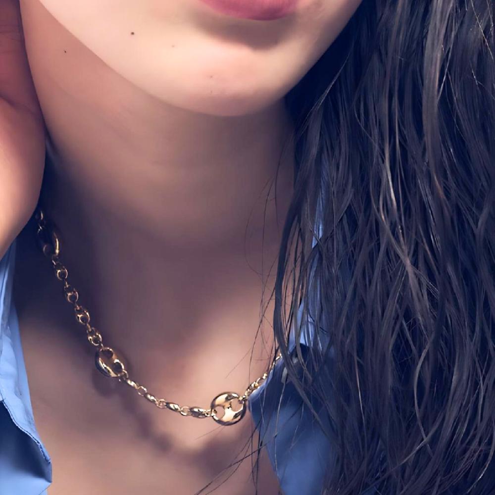 Unoaerre Collana in argento dorato | UNOAERRE Gioielli Fino al 55% di sconto