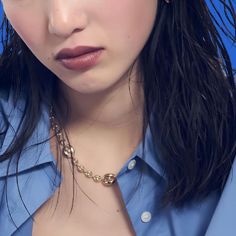 Unoaerre Collana in argento dorato | UNOAERRE Gioielli Fino al 55% di sconto