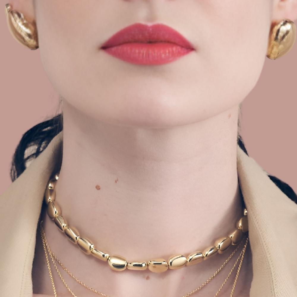 Unoaerre Collana donna in argento dorato | UNOAERRE Gioielli Enormi sconti