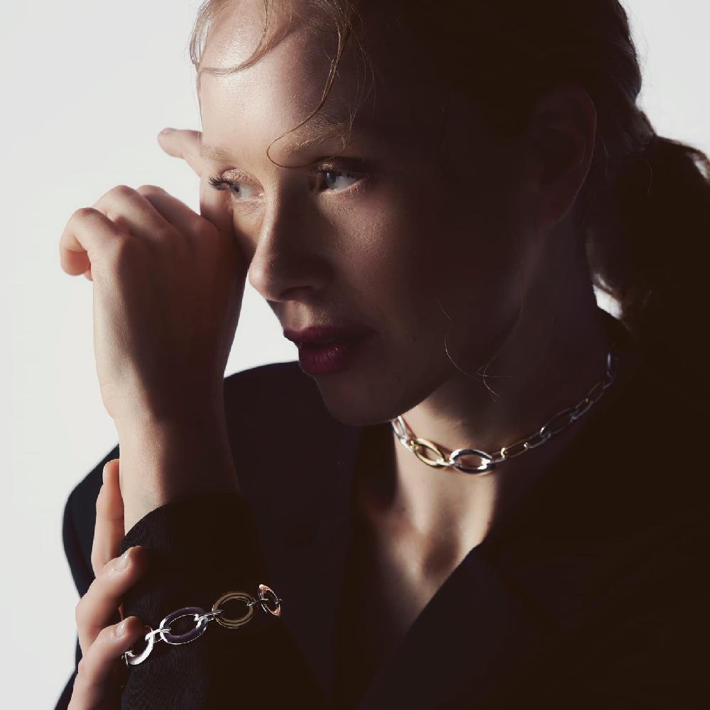 Unoaerre Collana donna bicolore Infinity | UNOAERRE Gioielli Spedizione Gratuita