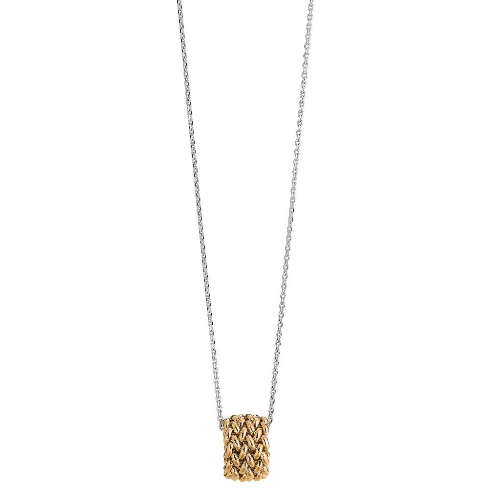 Unoaerre Collana in argento bicolore 509520 | UNOAERRE Gioielli Affare Del Giorno