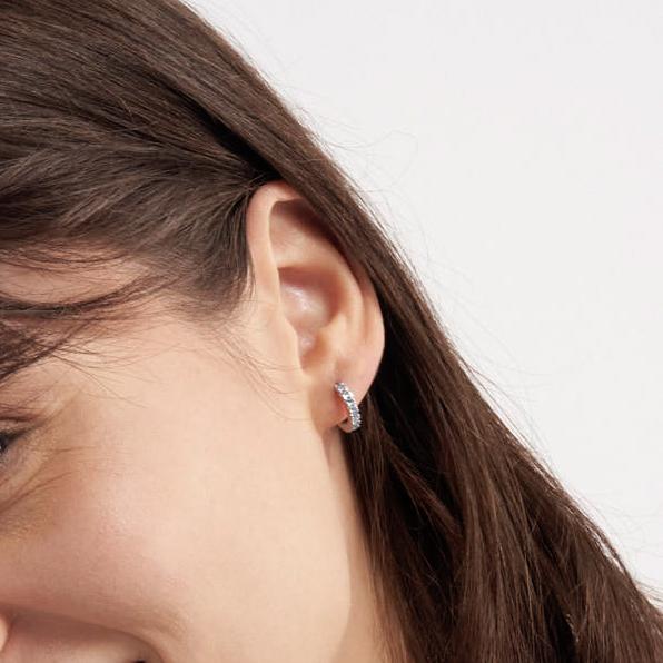 Unoaerre Orecchini in argento con zirconia cubica azzurro | UNOAERRE Gioielli Nuova