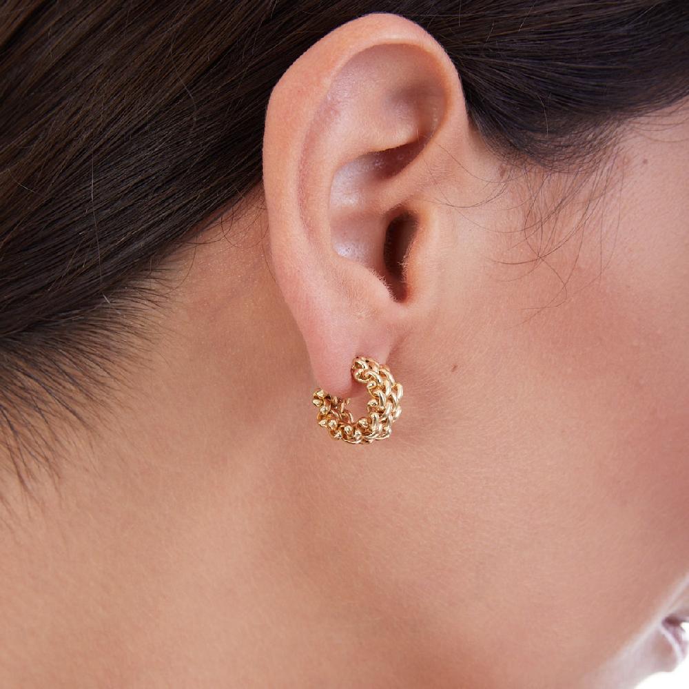 Unoaerre Orecchini in argento dorato 509572 | UNOAERRE Gioielli Prezzo di fabbrica