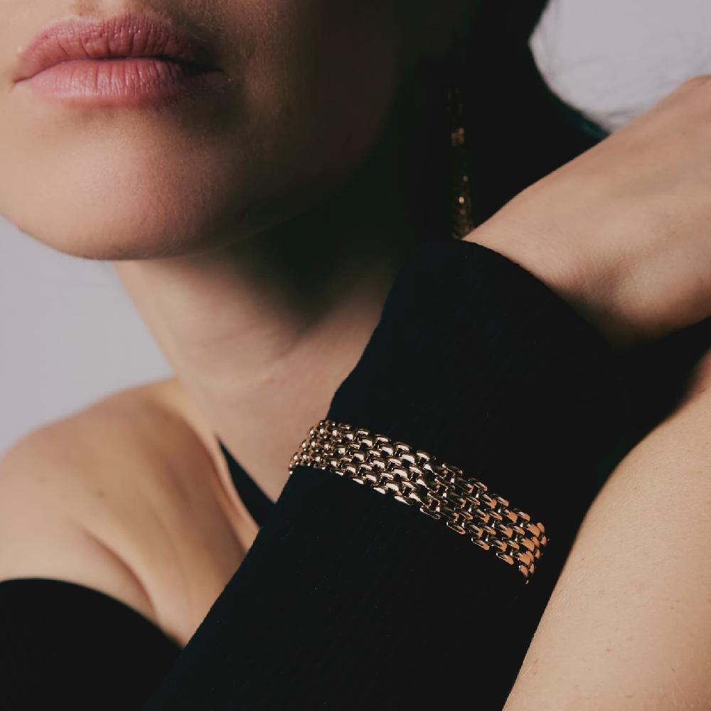Unoaerre Bracciale donna dorato Unoaerre catena panther | UNOAERRE Gioielli Negozi Online